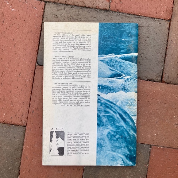 AMC White Water Handbook for Canoe & Kayak Appalachian Mountain Club Outdoors - Picture 9 of 9